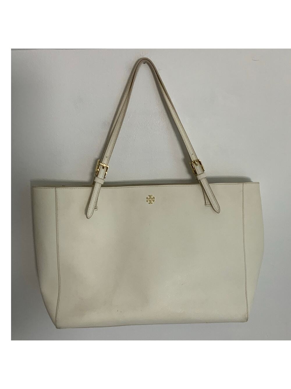 Tory Burch Cream Large Leather shoulder bag‎